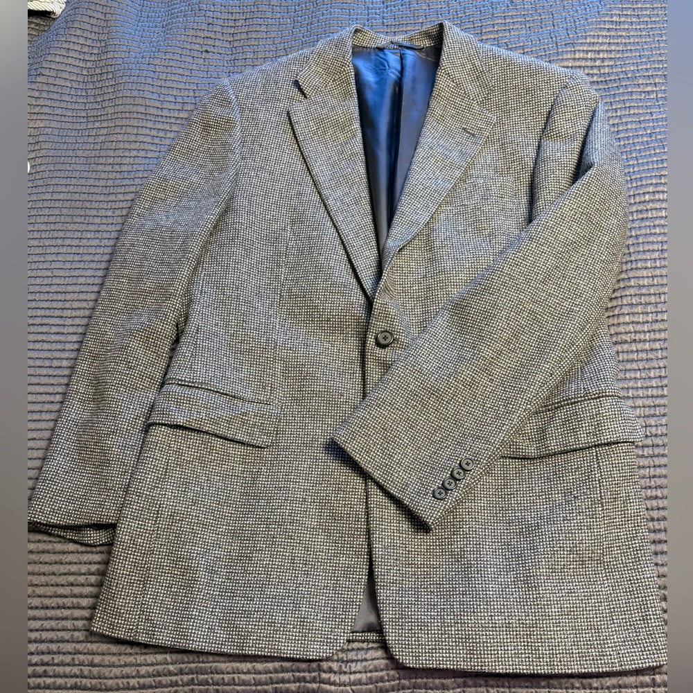 Hickey Freeman Men's vintage Wool & Cashmere Blazer Suit coat